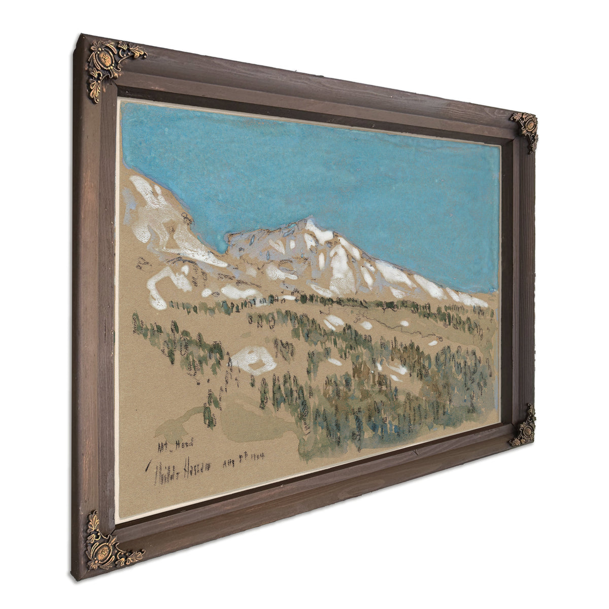 Mount Hoodoregon By Childe Hassam