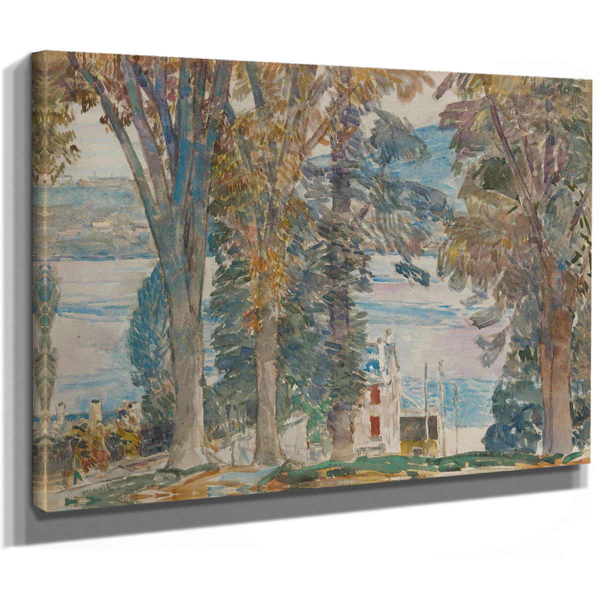 Newburgh New York By Childe Hassam
