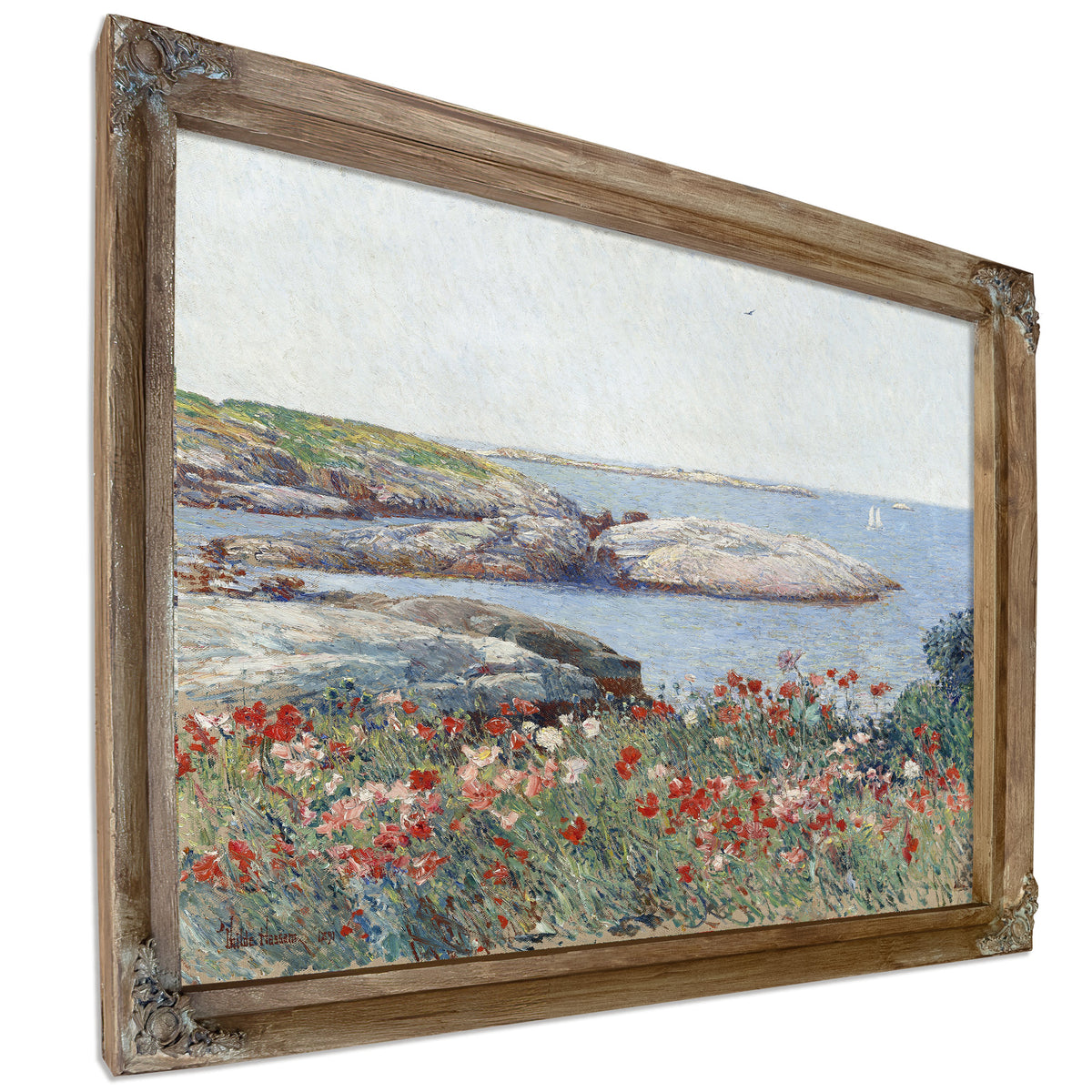 Poppiesisles Shoals By Childe Hassam