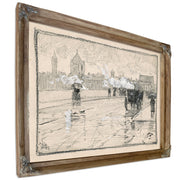 Rainy Day Boston By Childe Hassam