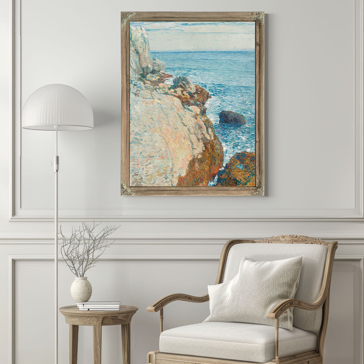 The East Headland Appledore Isles By Childe Hassam
