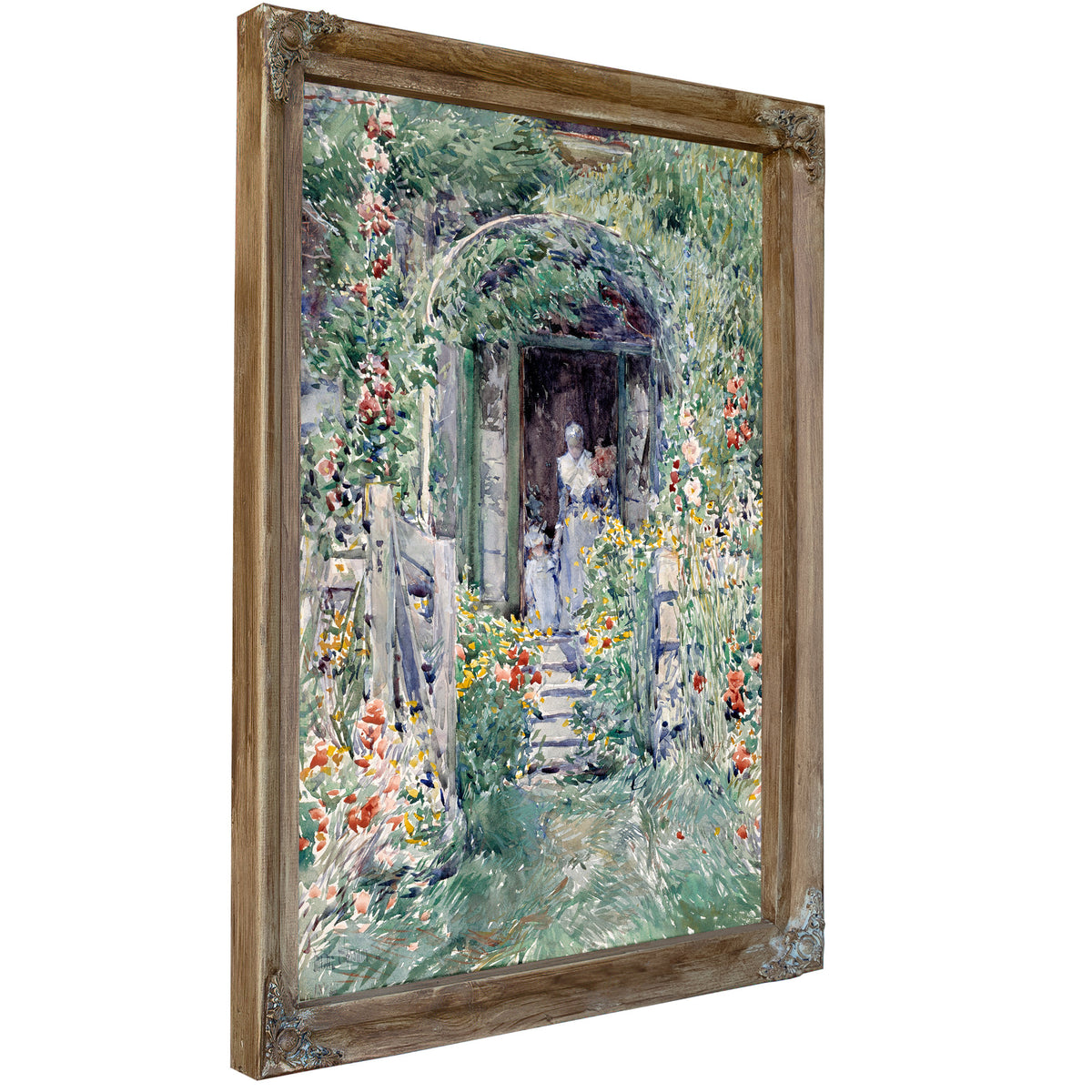 The Garden Its Glory By Childe Hassam