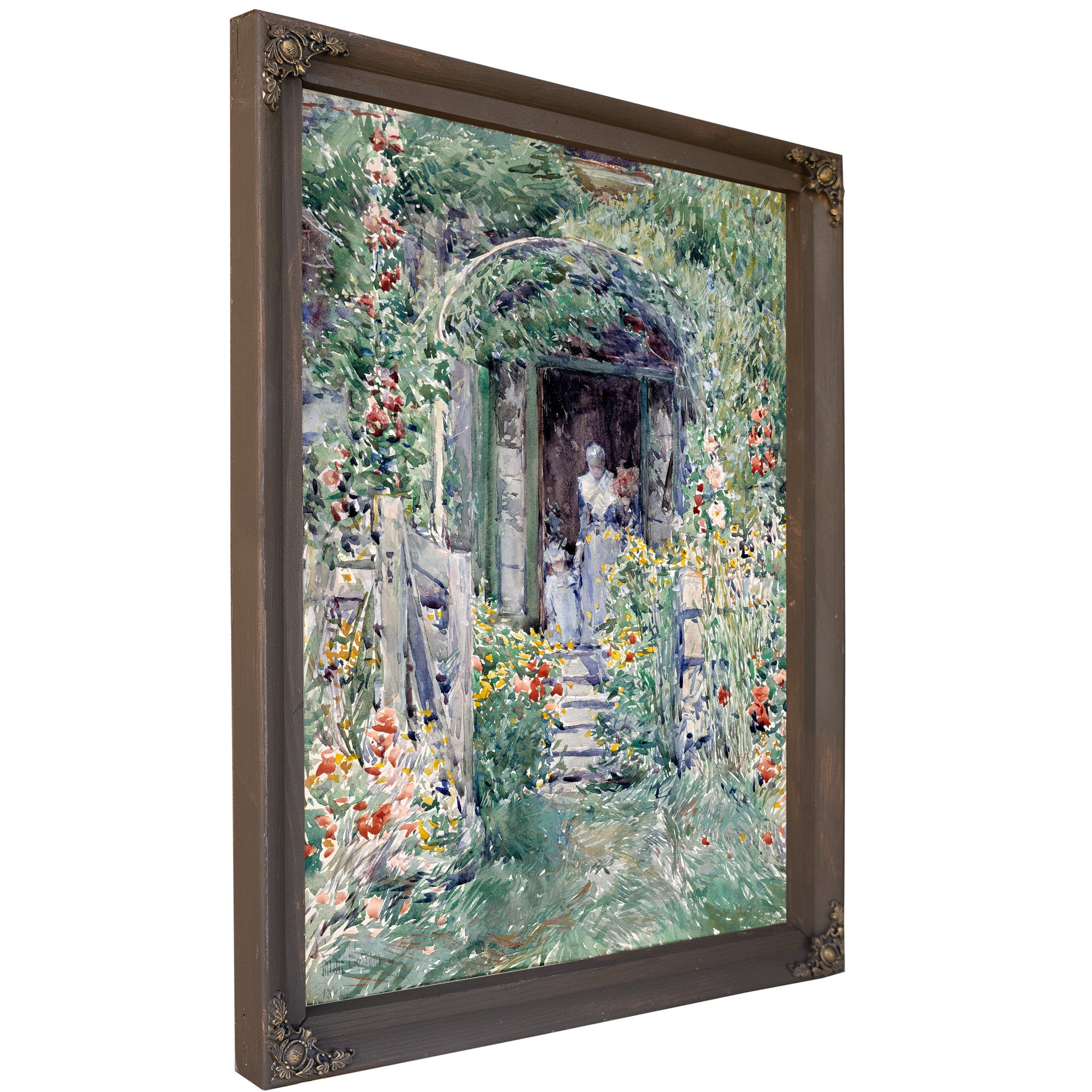The Garden Its Glory By Childe Hassam