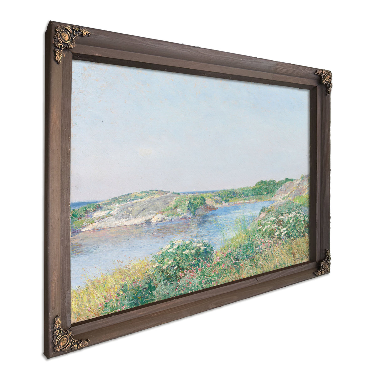 The Little Pond Appledore By Childe Hassam