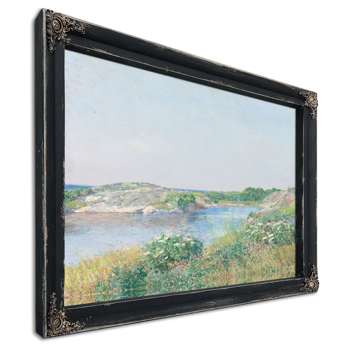 The Little Pond Appledore By Childe Hassam