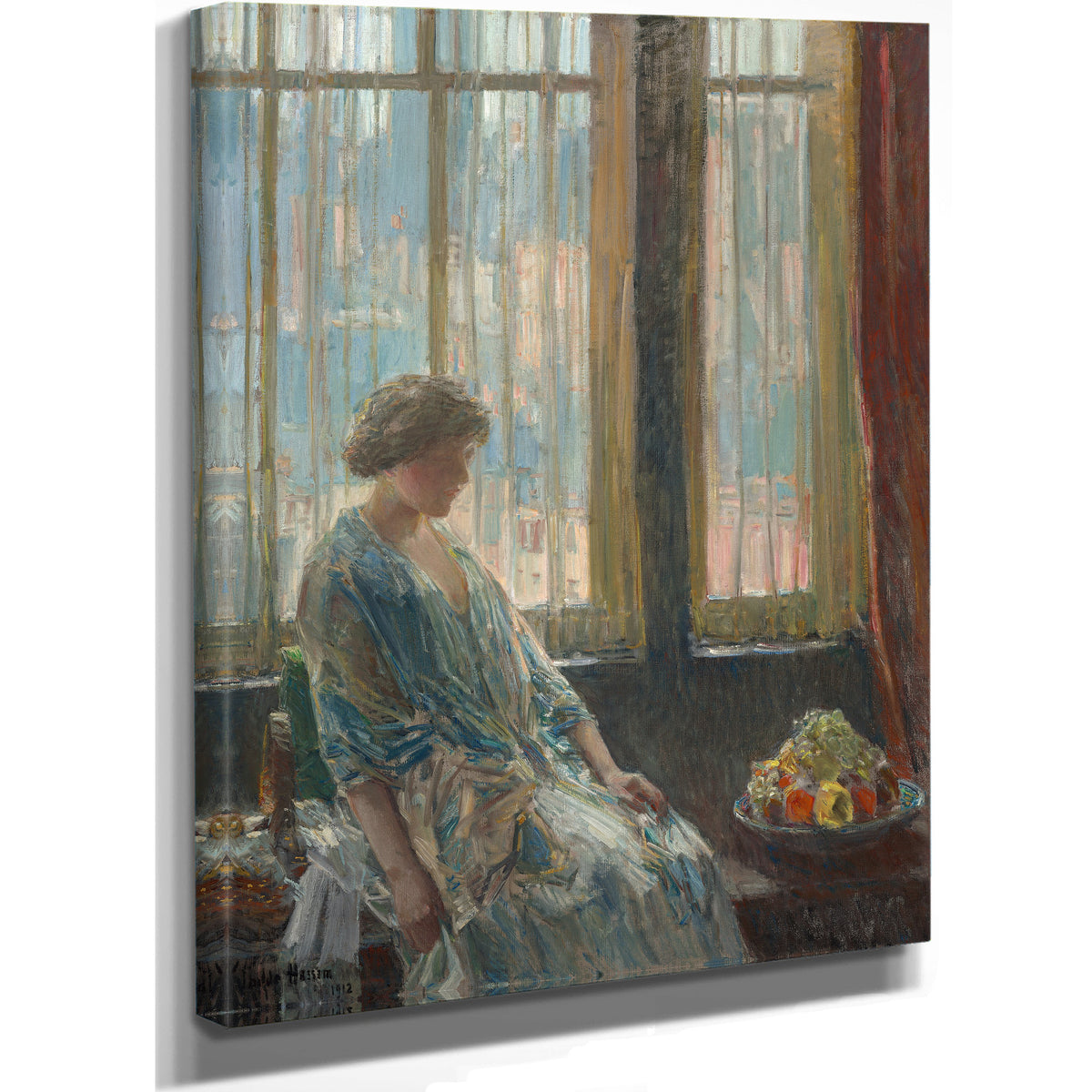 The New York Window By Childe Hassam