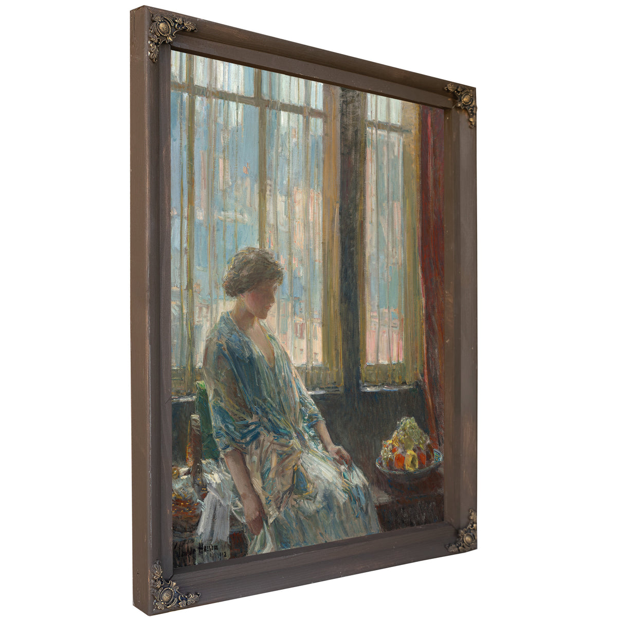 The New York Window By Childe Hassam