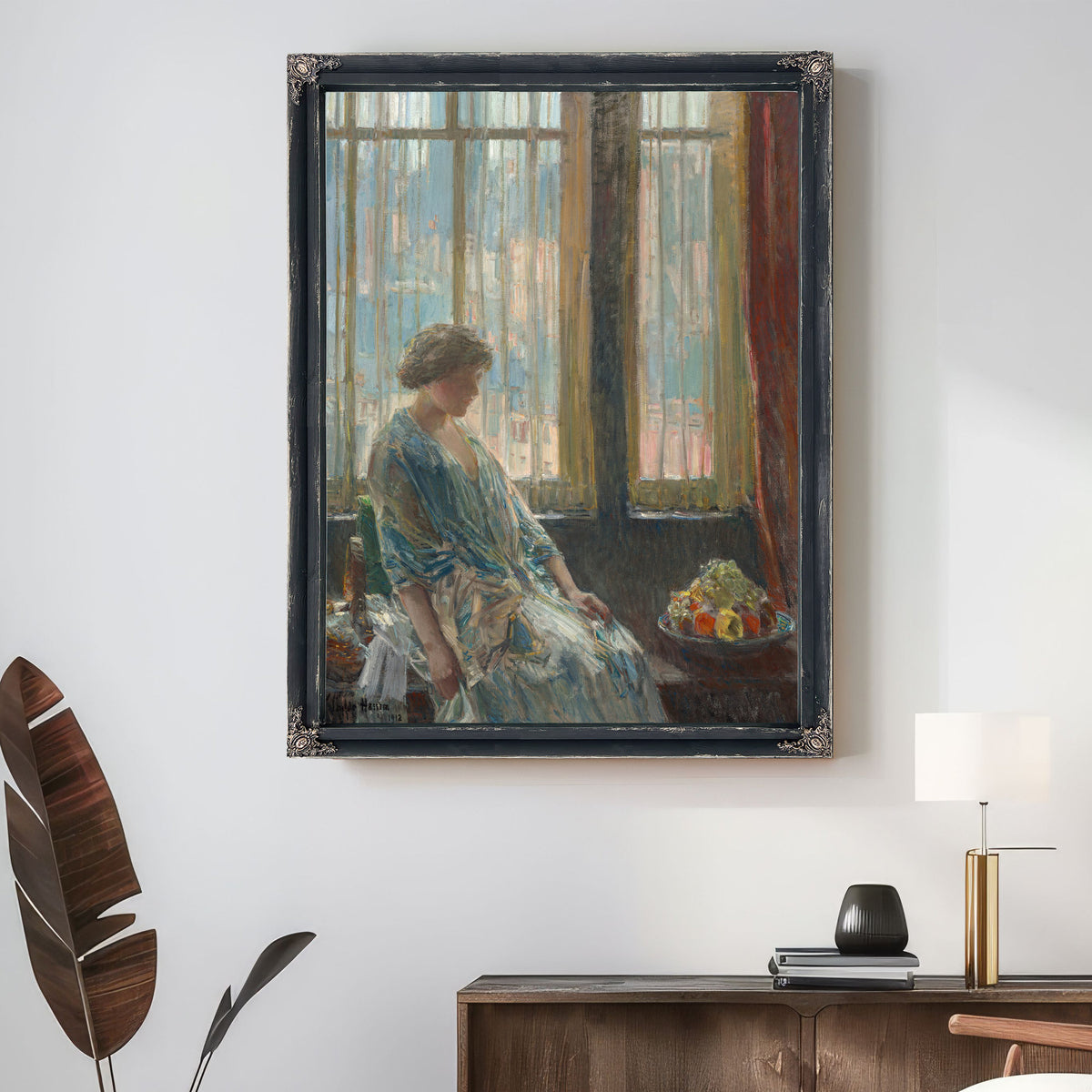 The New York Window By Childe Hassam