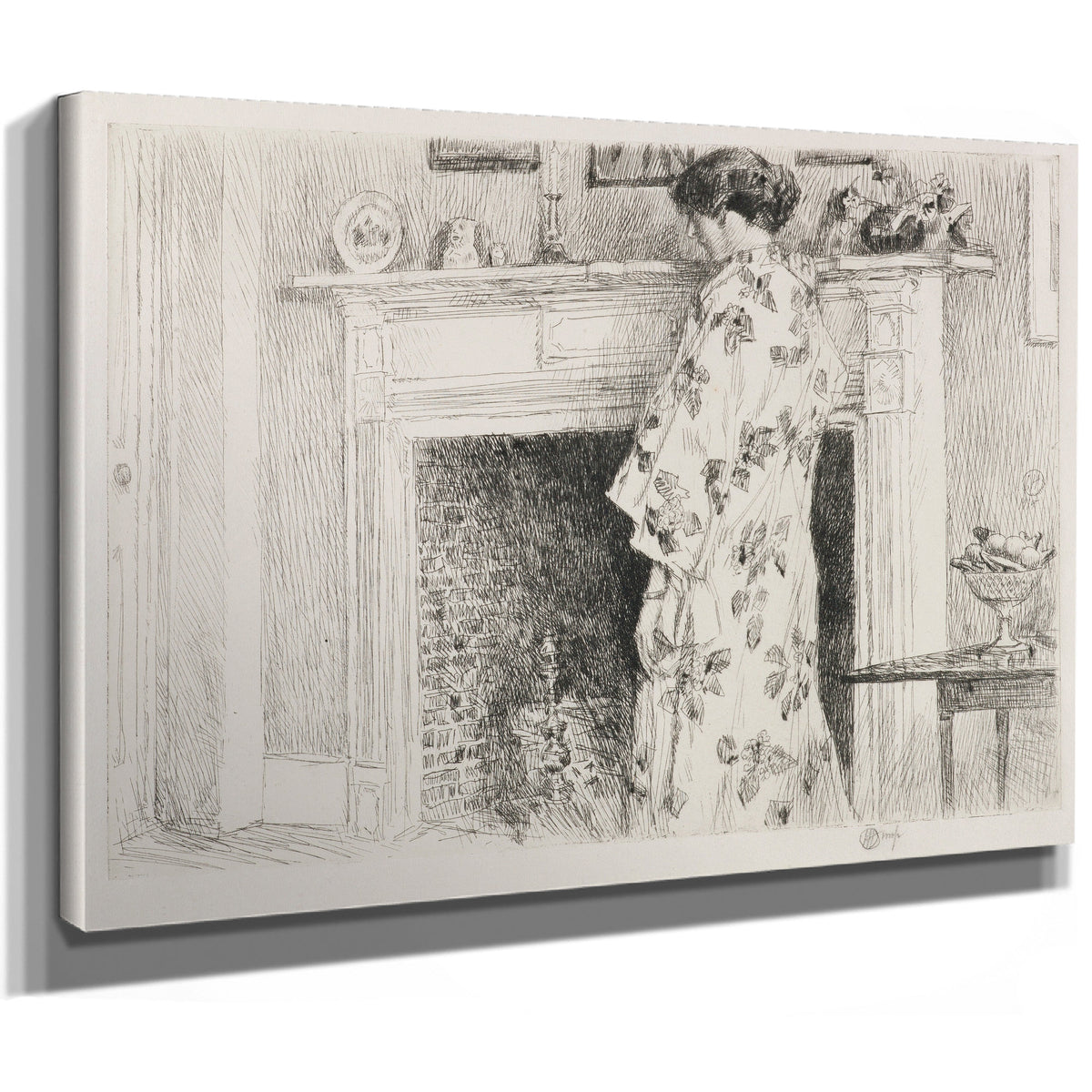 The White Kimono By Childe Hassam