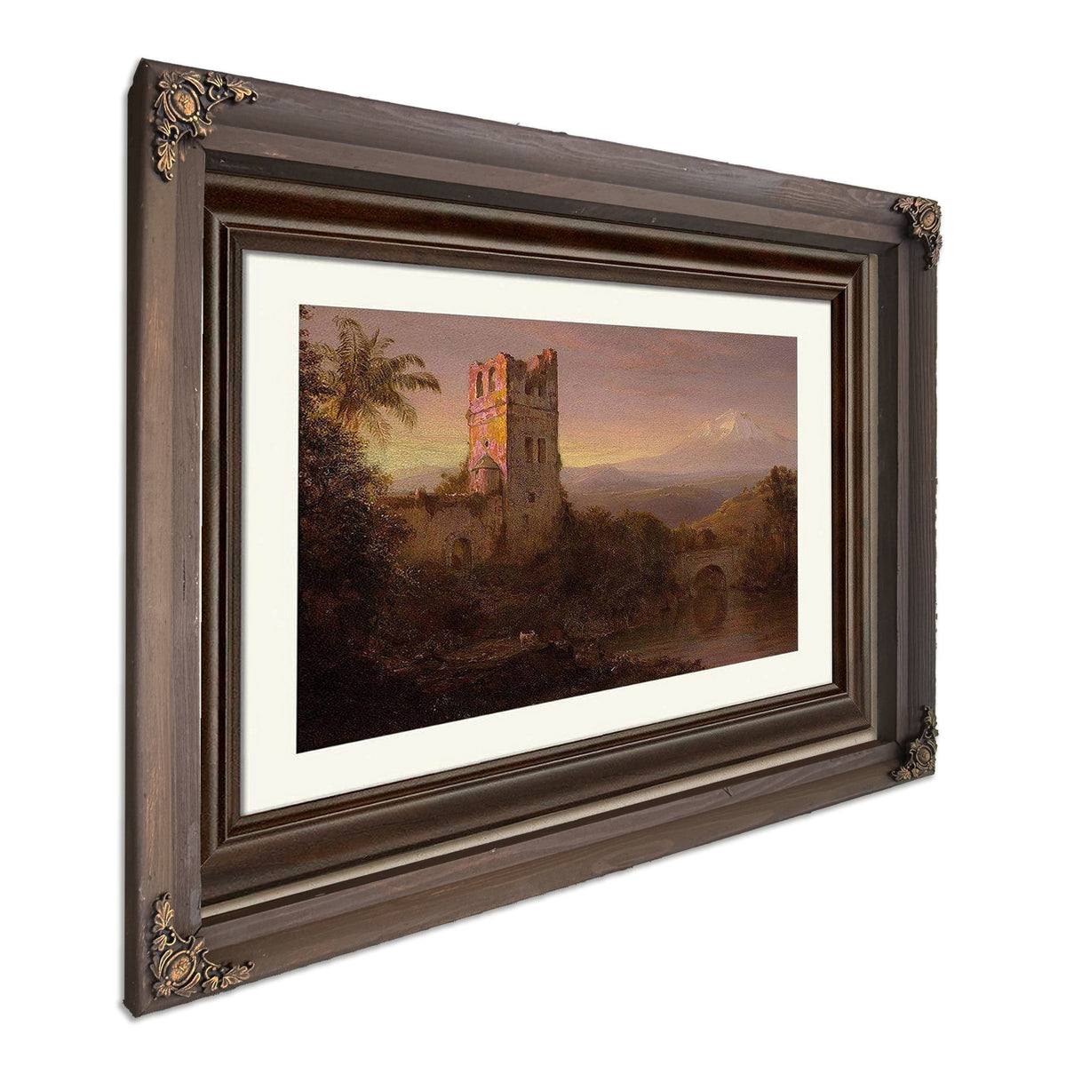 Chimborazo Volcano By Frederic Edwin Church