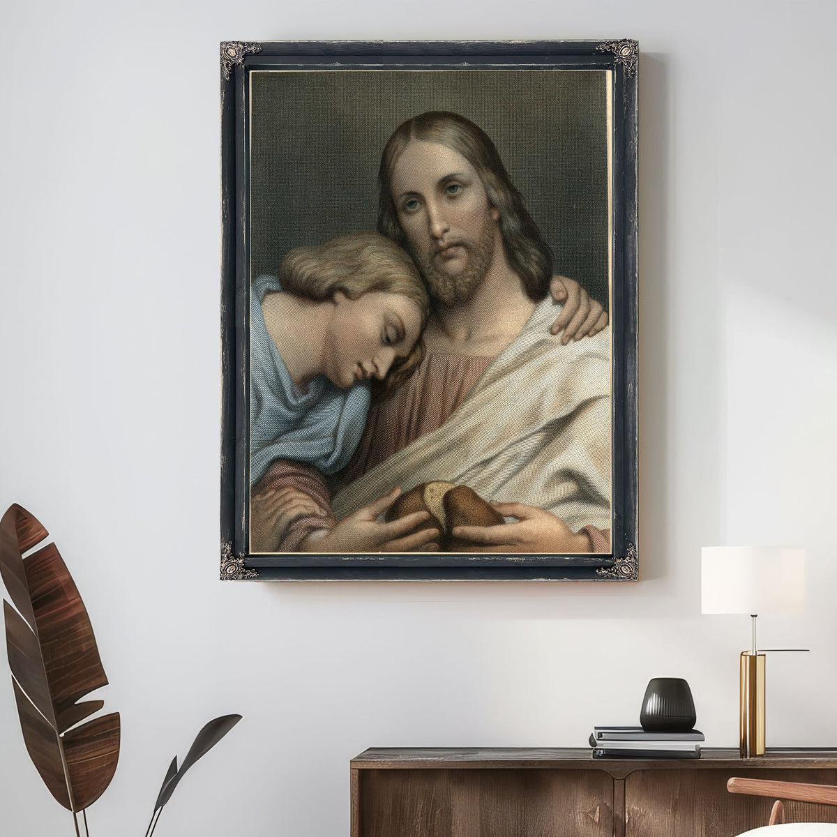 Christ And St John by Ary Scheffer