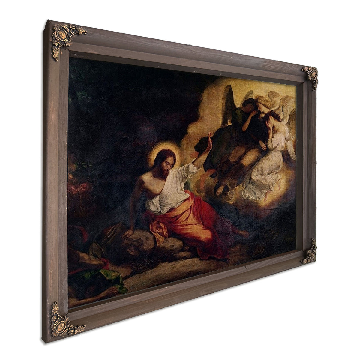 Christ In The Garden Of Olives By Ferdinand Victor Eugene Delacroix