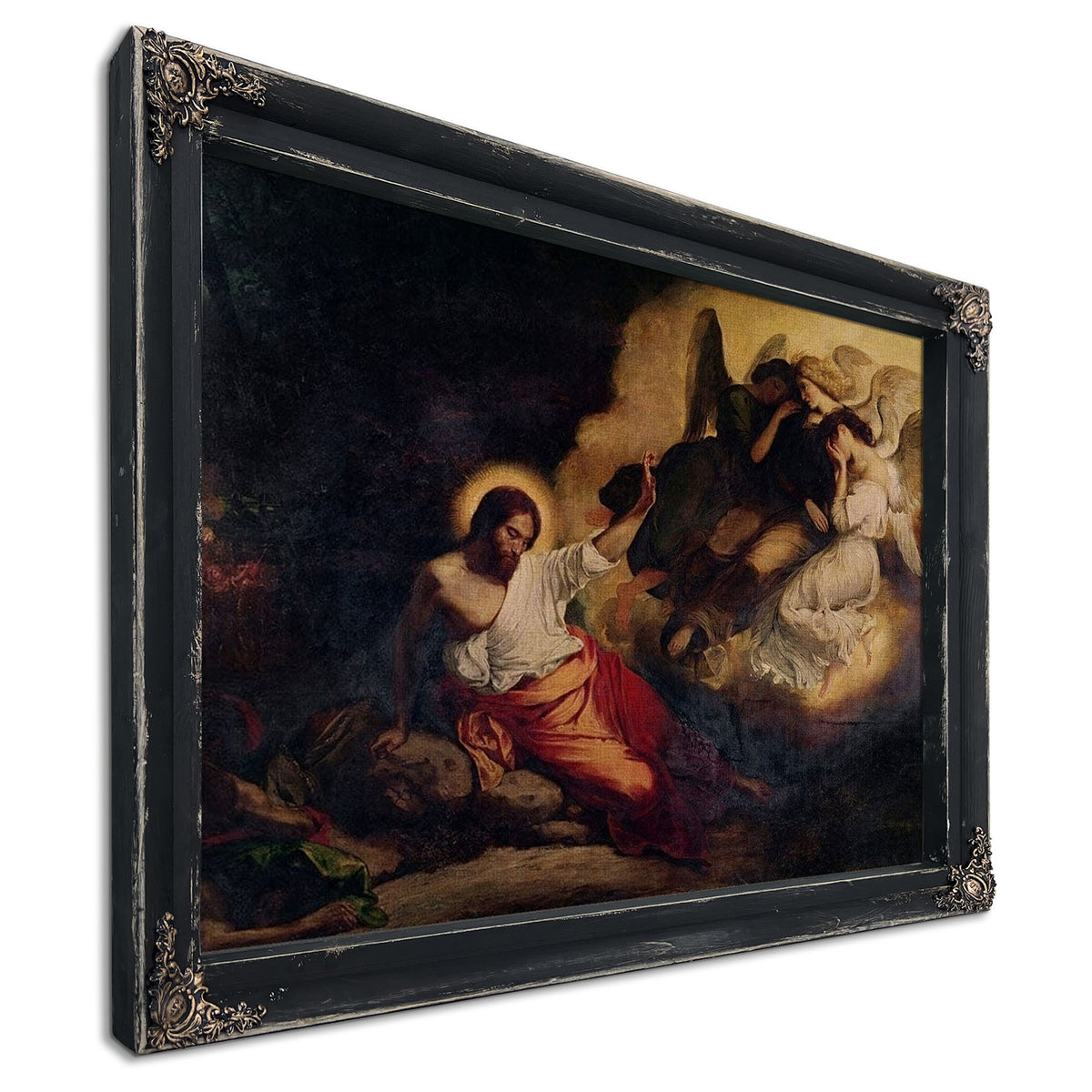 Christ In The Garden Of Olives By Ferdinand Victor Eugene Delacroix