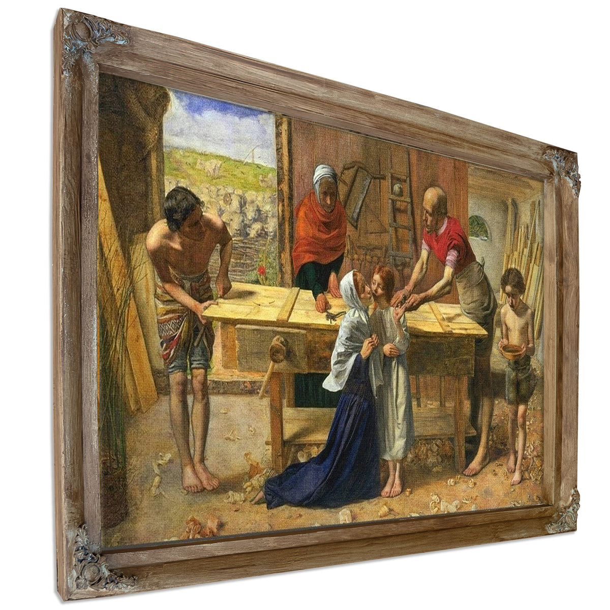 Christ In The House Of His Parents The Carpenters Shop 1849 1850 86 4X139 7Cm Tate Britain By John Everett Millais