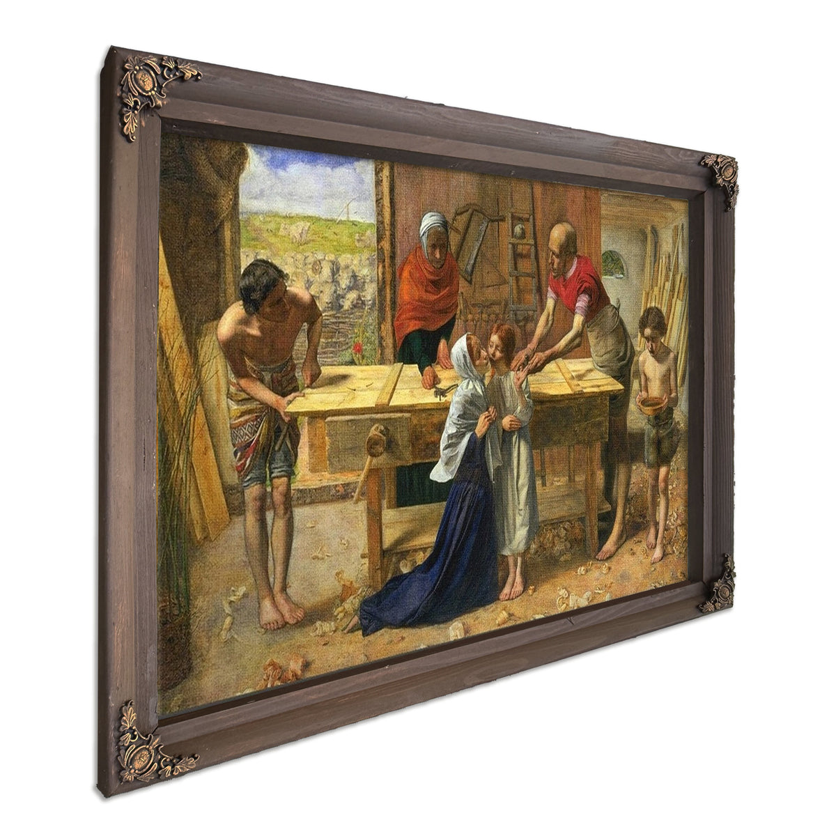 Christ In The House Of His Parents The Carpenters Shop 1849 1850 86 4X139 7Cm Tate Britain By John Everett Millais