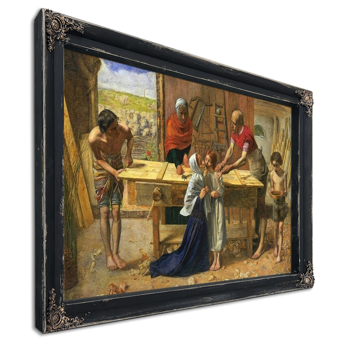 Christ In The House Of His Parents The Carpenters Shop 1849 1850 86 4X139 7Cm Tate Britain By John Everett Millais