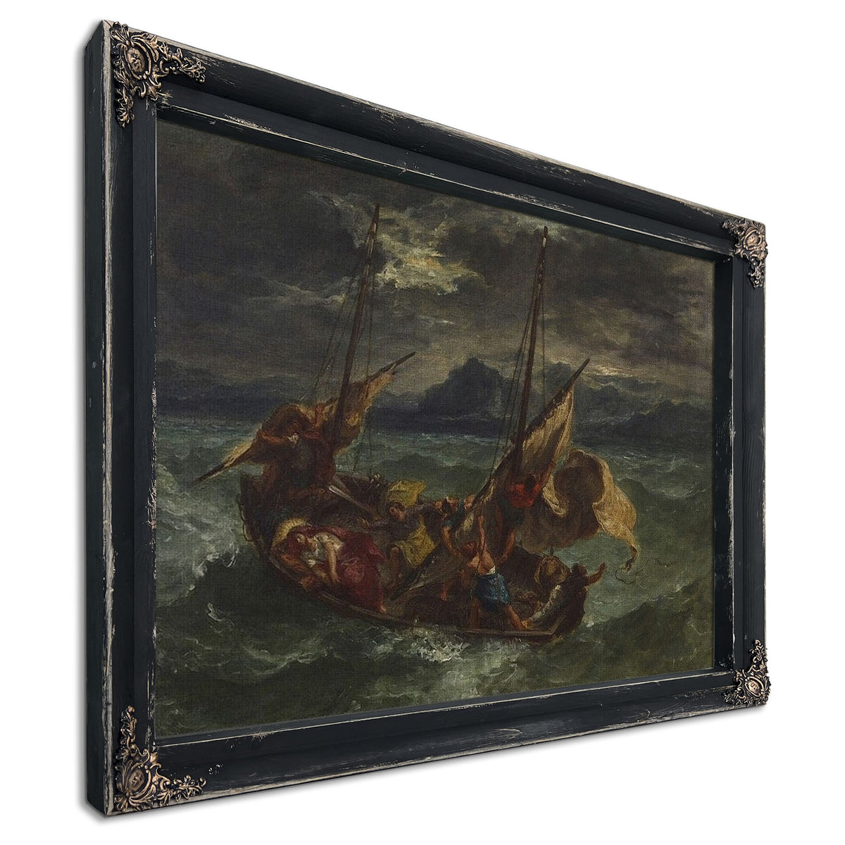 Christ On The Sea Of Galilee By Ferdinand Victor Eugene Delacroix