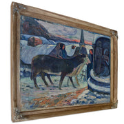 Christmas Night The Blessing Of The Oxen by Paul Gauguin