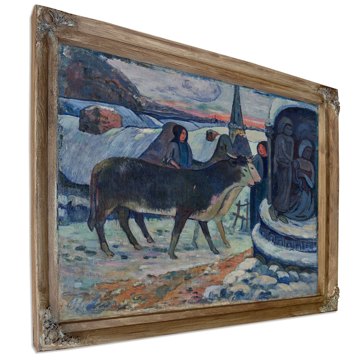 Christmas Night The Blessing Of The Oxen by Paul Gauguin