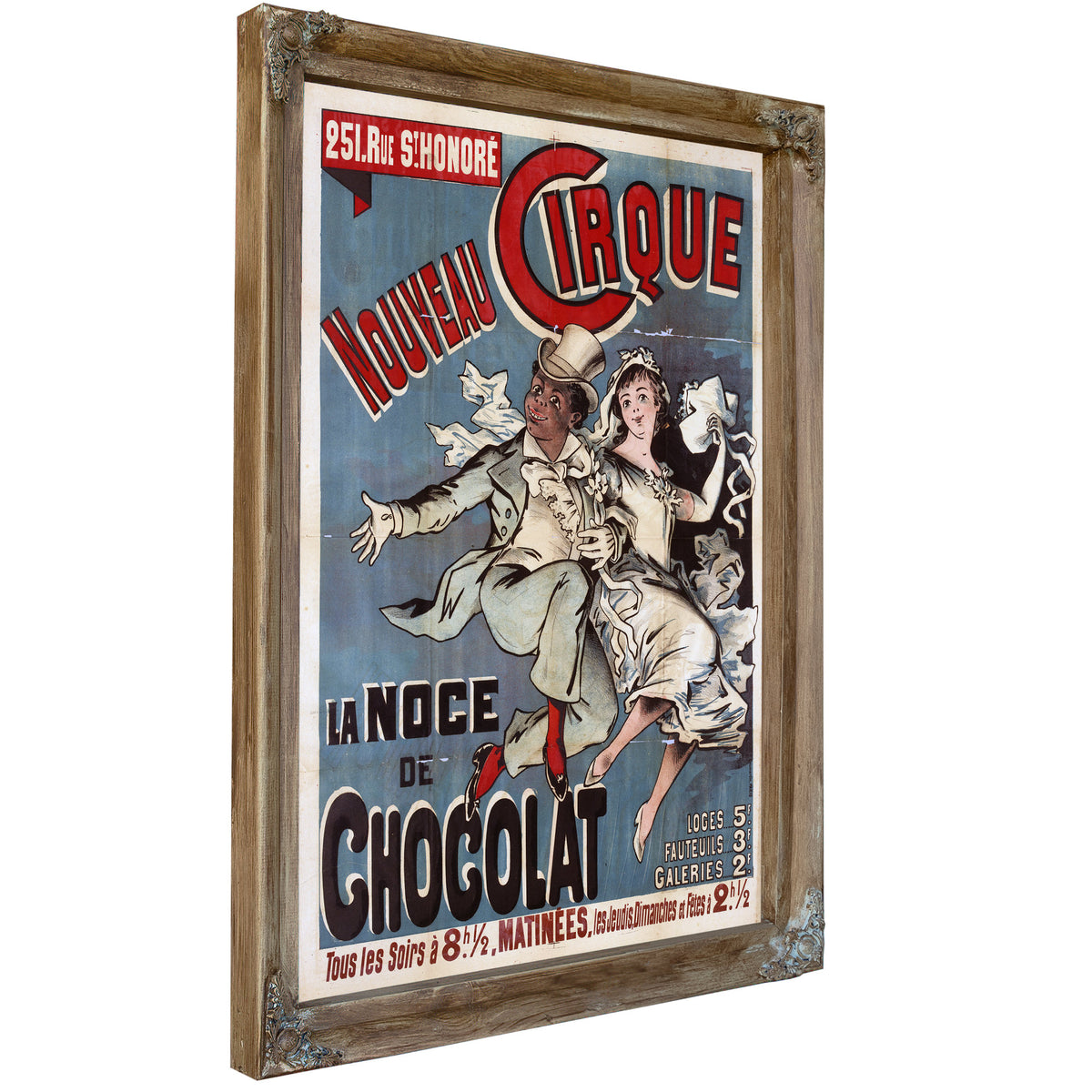 Rue St Honore Nouveau Cirque la By Vintage Circus Posters