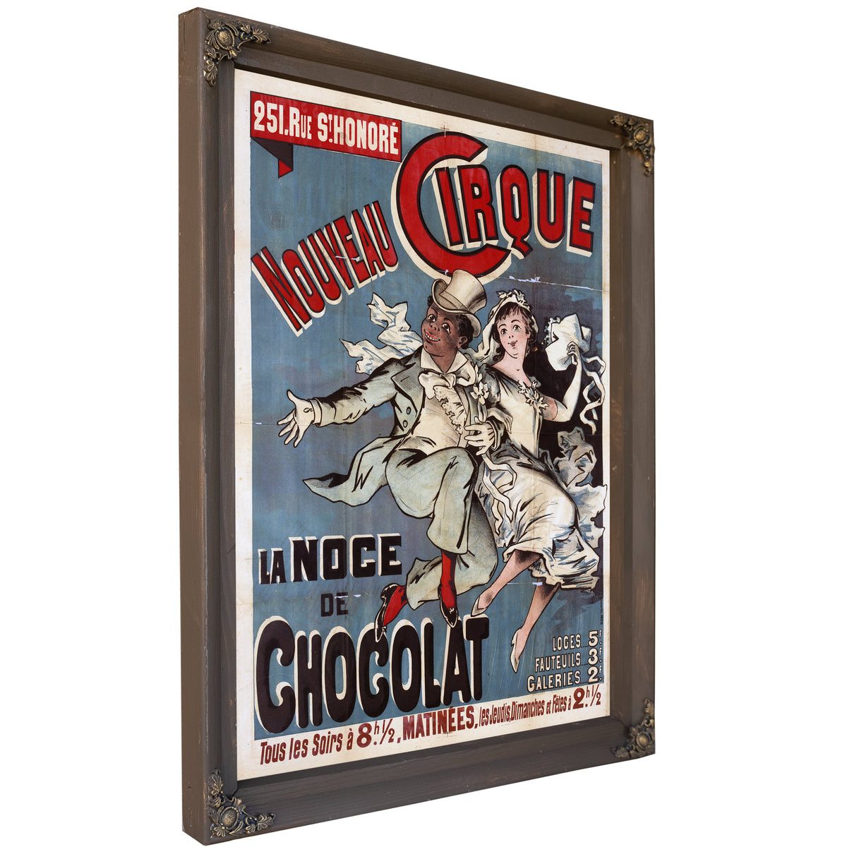 Rue St Honore Nouveau Cirque la By Vintage Circus Posters