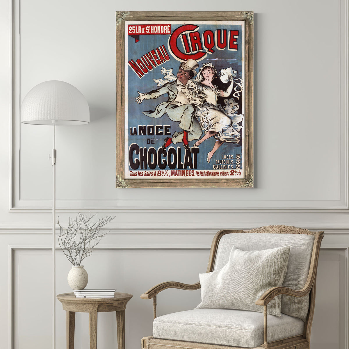 Rue St Honore Nouveau Cirque la By Vintage Circus Posters