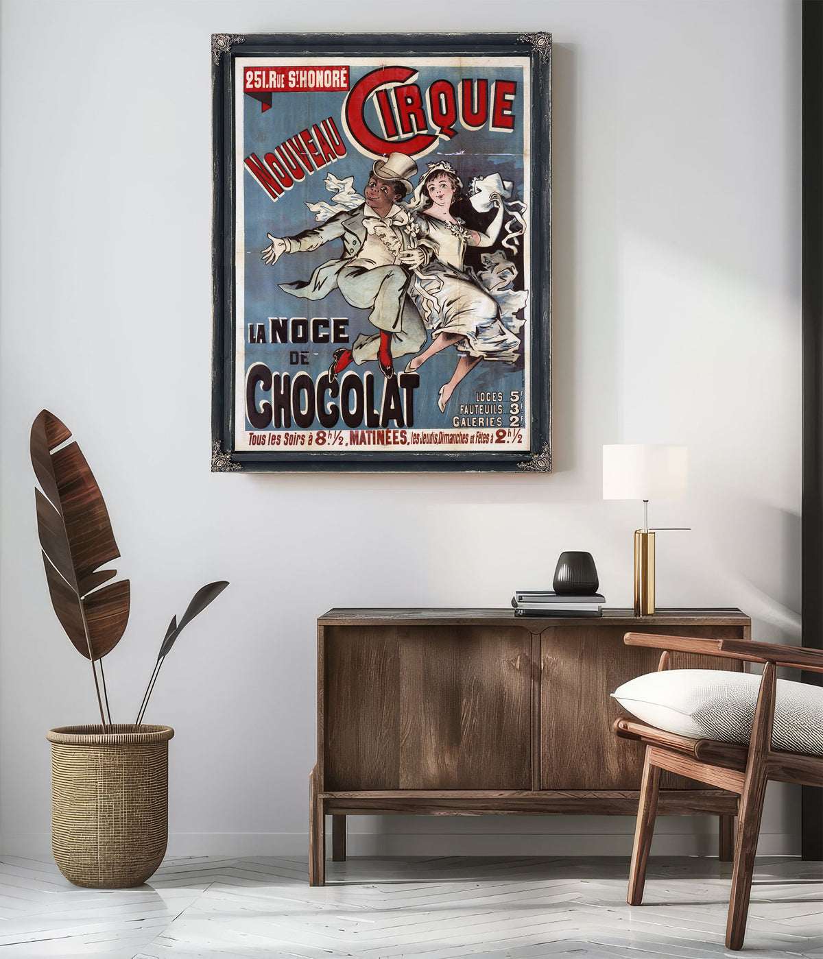 Rue St Honore Nouveau Cirque la By Vintage Circus Posters