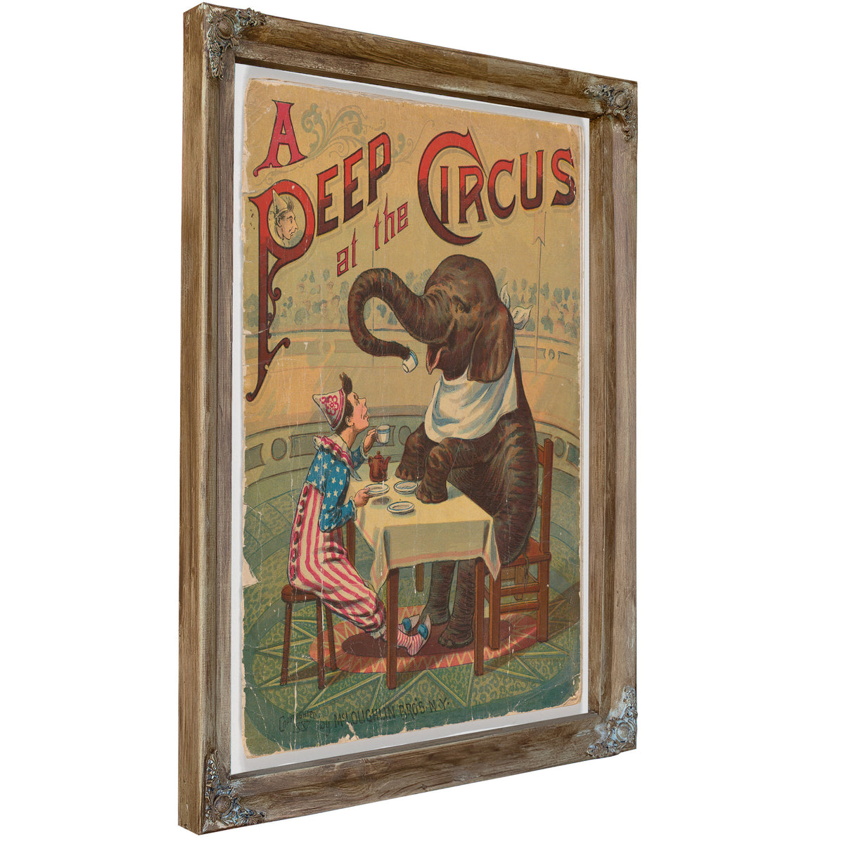 A Peep the Circus By Vintage Circus Posters
