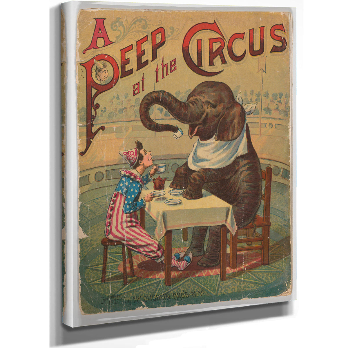 A Peep the Circus By Vintage Circus Posters