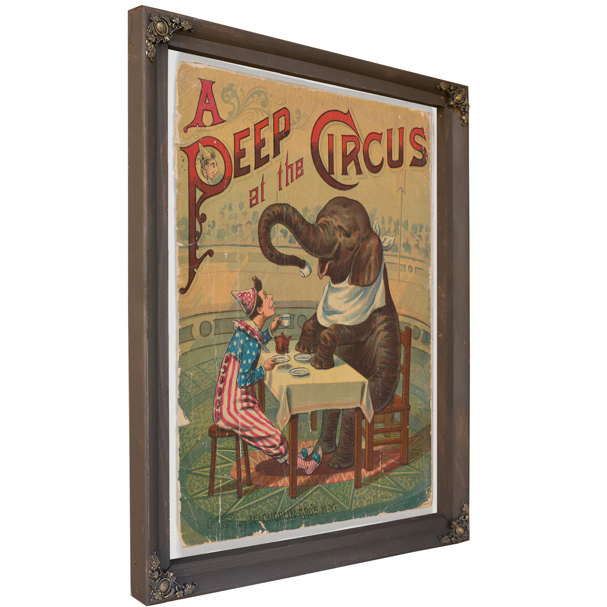 A Peep the Circus By Vintage Circus Posters