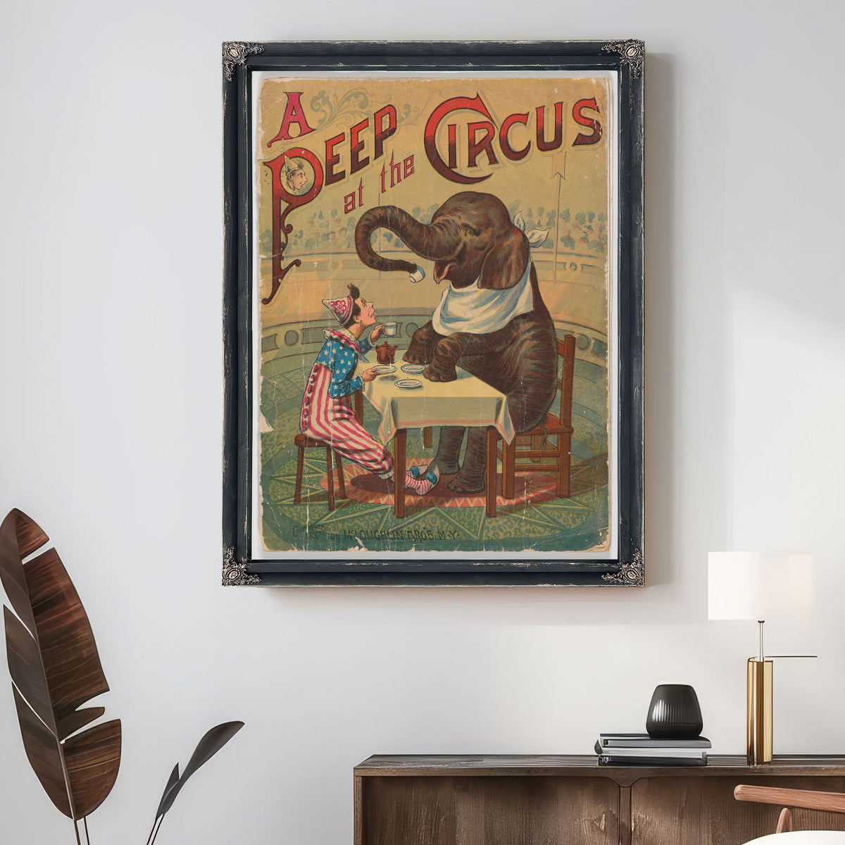 A Peep the Circus By Vintage Circus Posters