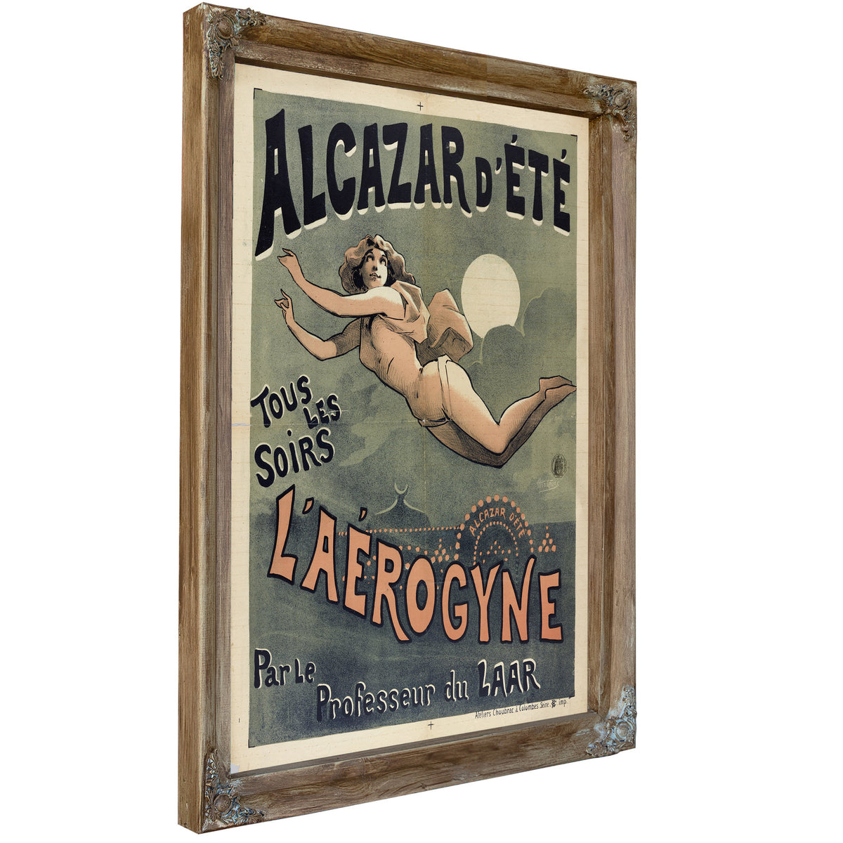 Alcazar D Ete Tous Les Soirs L By Vintage Circus Posters