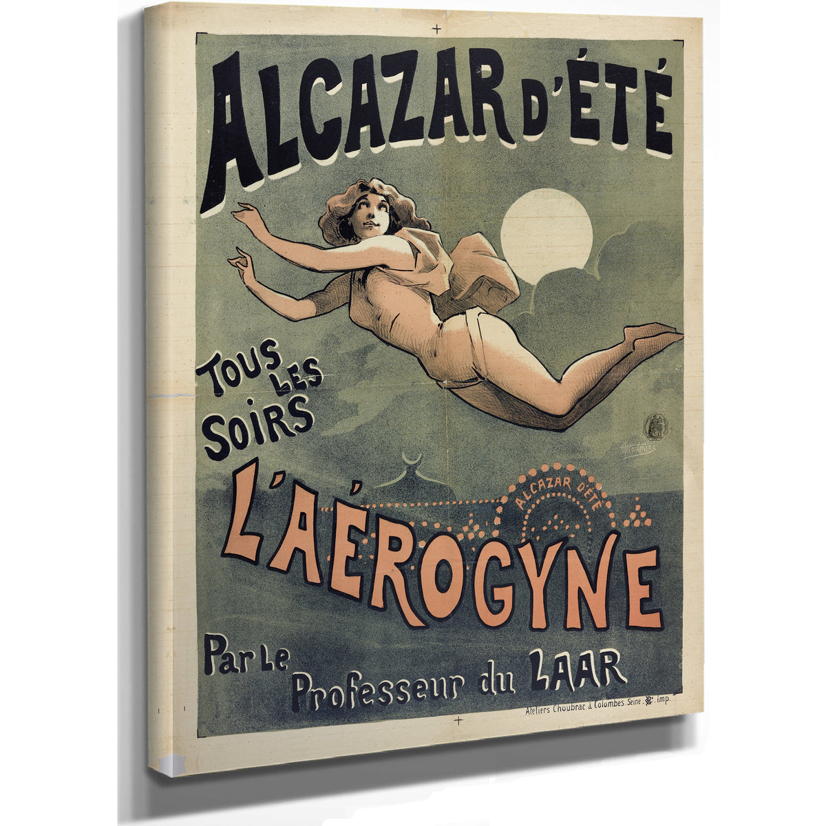 Alcazar D Ete Tous Les Soirs L By Vintage Circus Posters