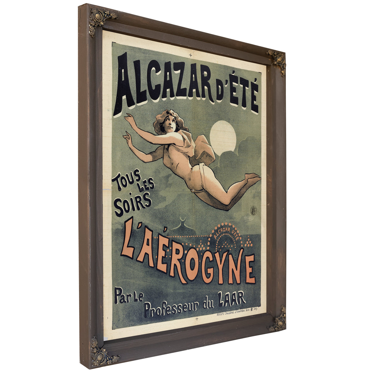 Alcazar D Ete Tous Les Soirs L By Vintage Circus Posters