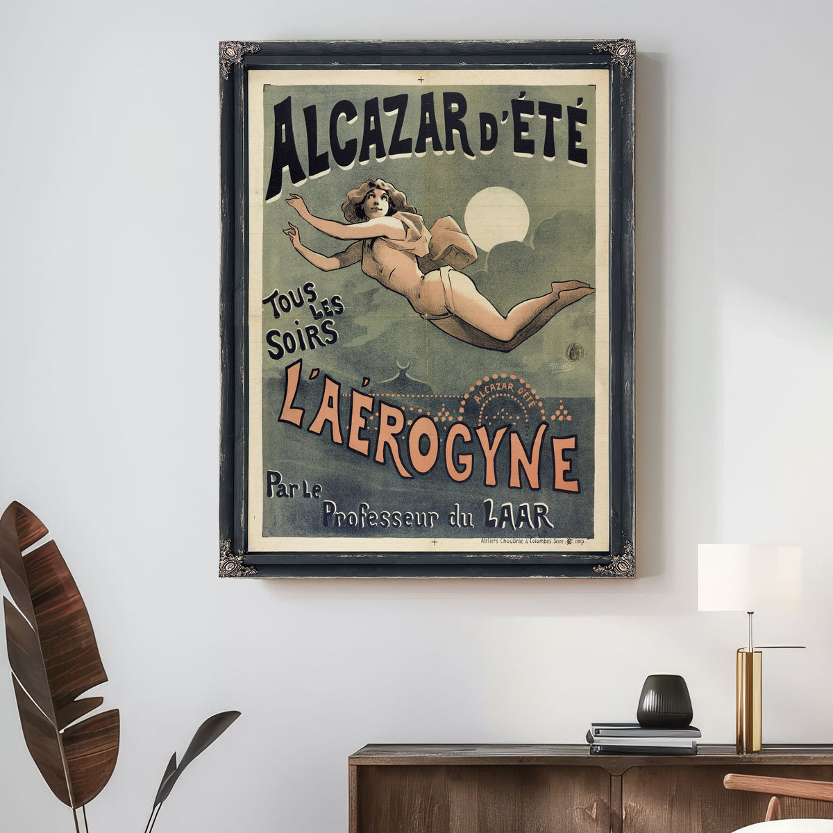 Alcazar D Ete Tous Les Soirs L By Vintage Circus Posters