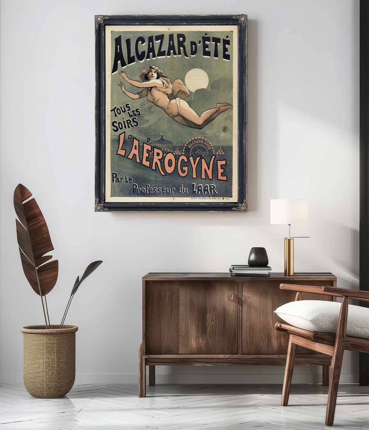 Alcazar D Ete Tous Les Soirs L By Vintage Circus Posters