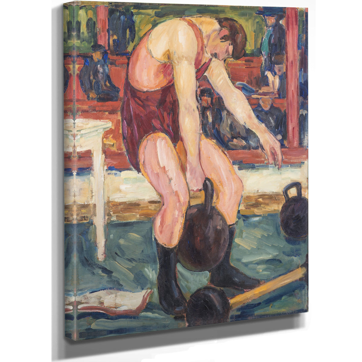 Athletes Goesta von Hennigs By Vintage Circus Posters