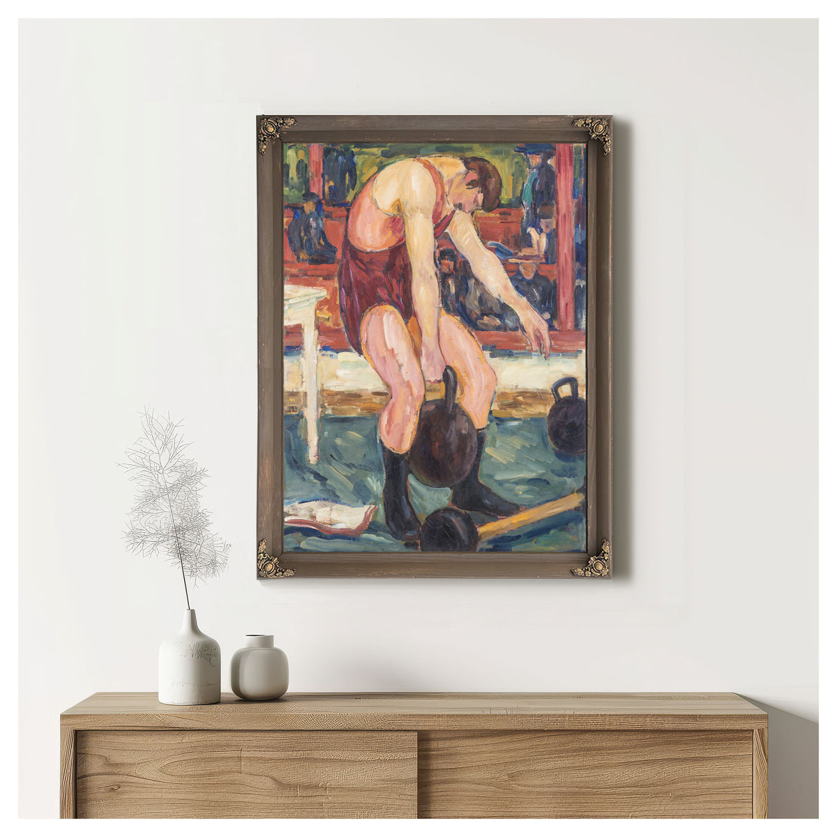 Athletes Goesta von Hennigs By Vintage Circus Posters