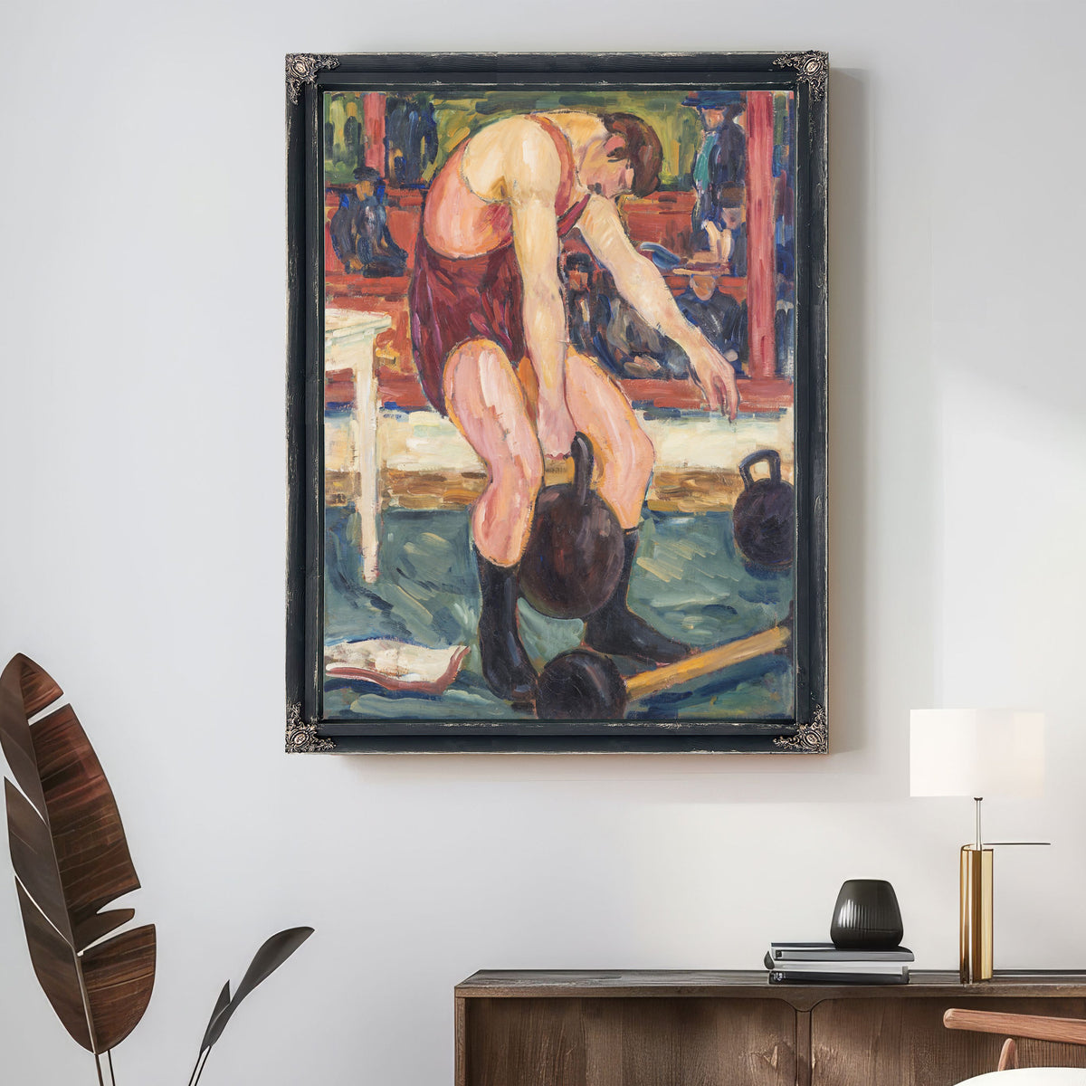 Athletes Goesta von Hennigs By Vintage Circus Posters