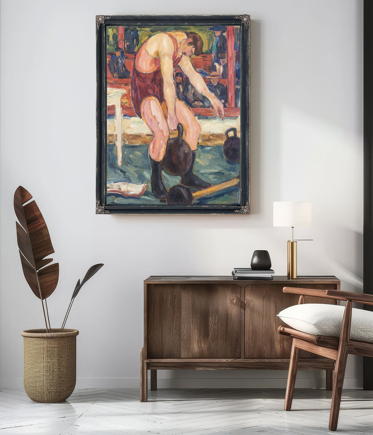 Athletes Goesta von Hennigs By Vintage Circus Posters
