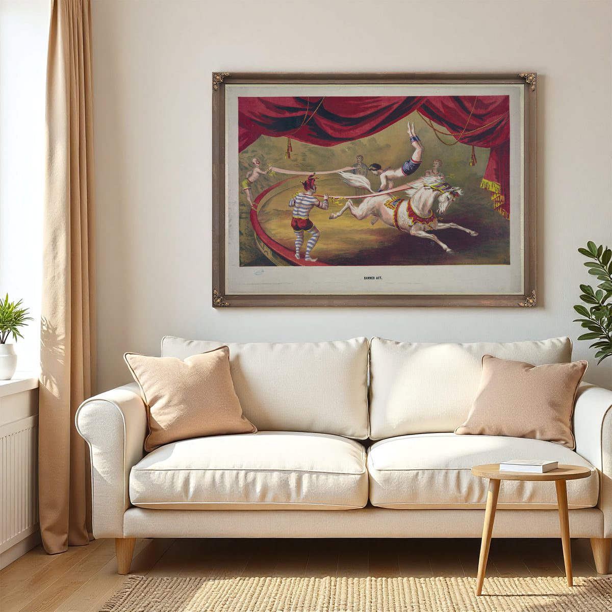 Banner Act By Circus Posters New