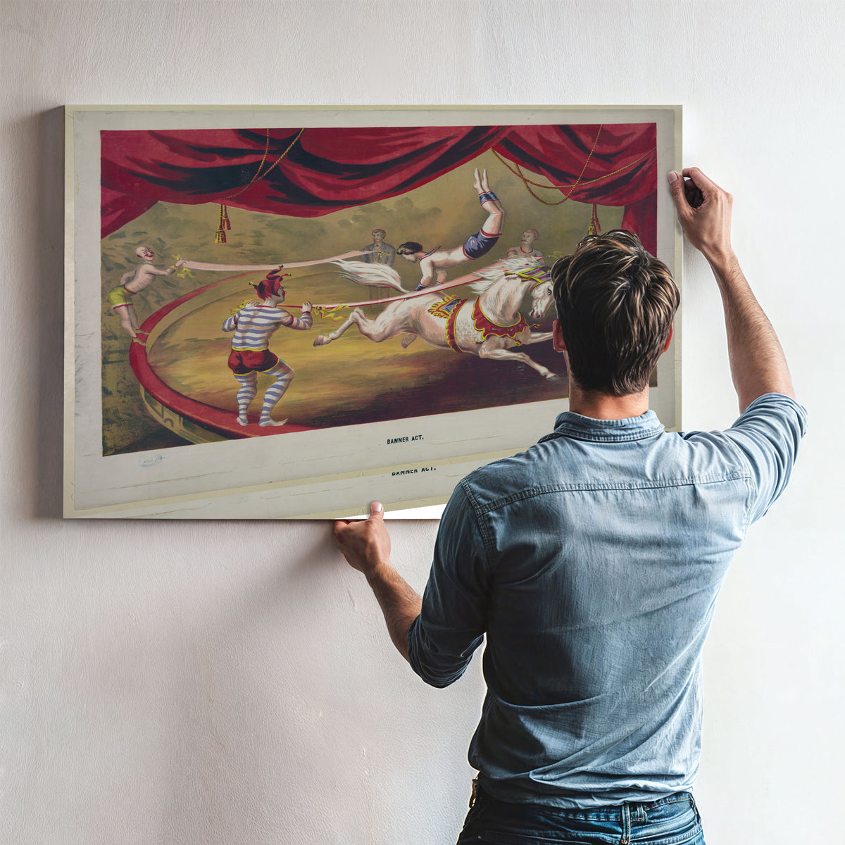 Banner Act By Circus Posters New