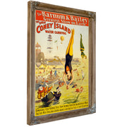 Barnum Bailey Coney Island Water By Vintage Circus Posters