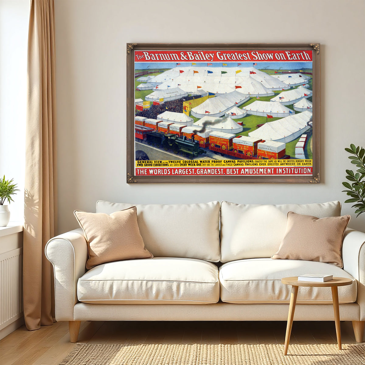 Barnum Bailey Greatest Show Earth 03 By Circus Posters New