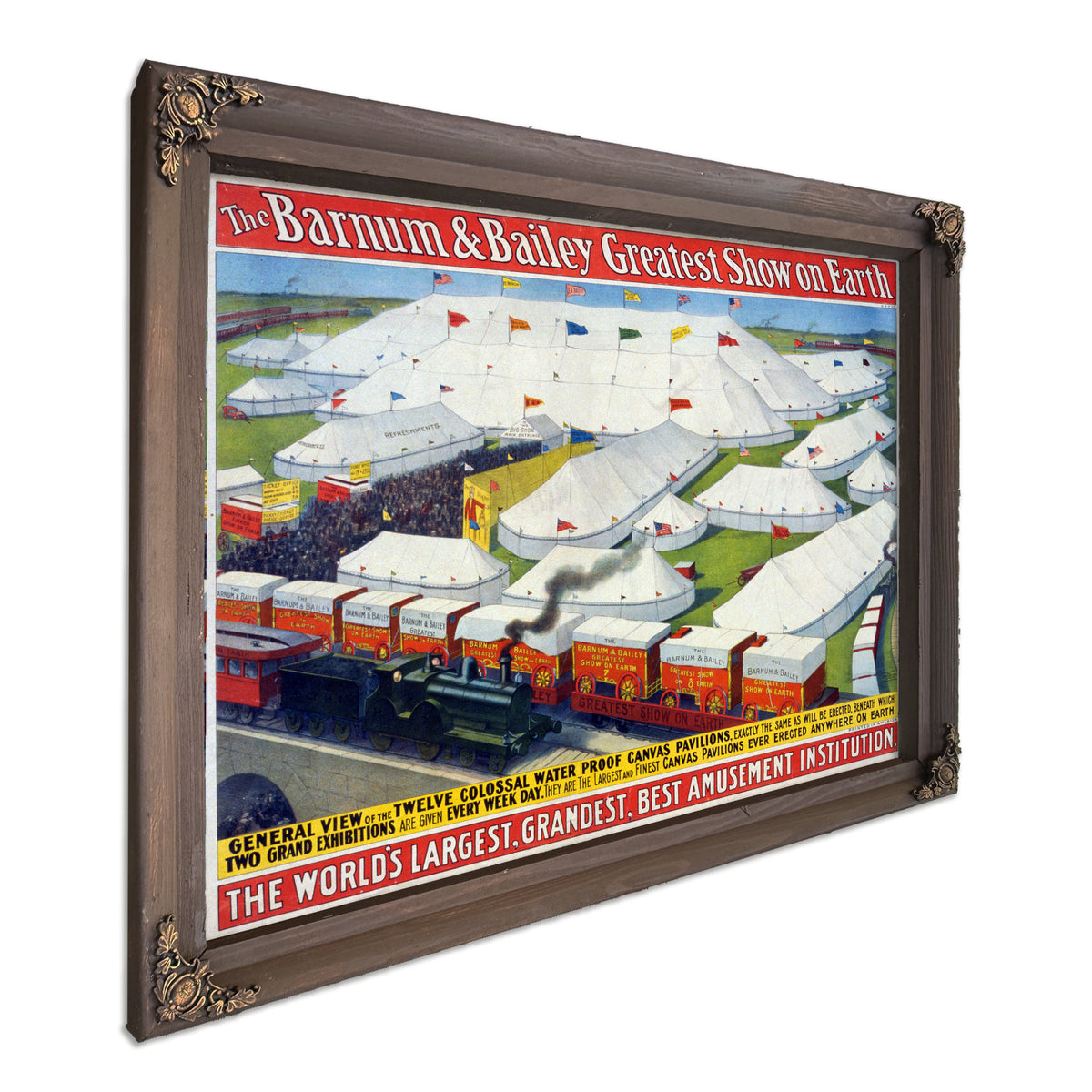 Barnum Bailey Greatest Show Earth 03 By Circus Posters New
