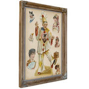 Blad Met Opgeplakte Poesieplaatjes By Vintage Circus Posters