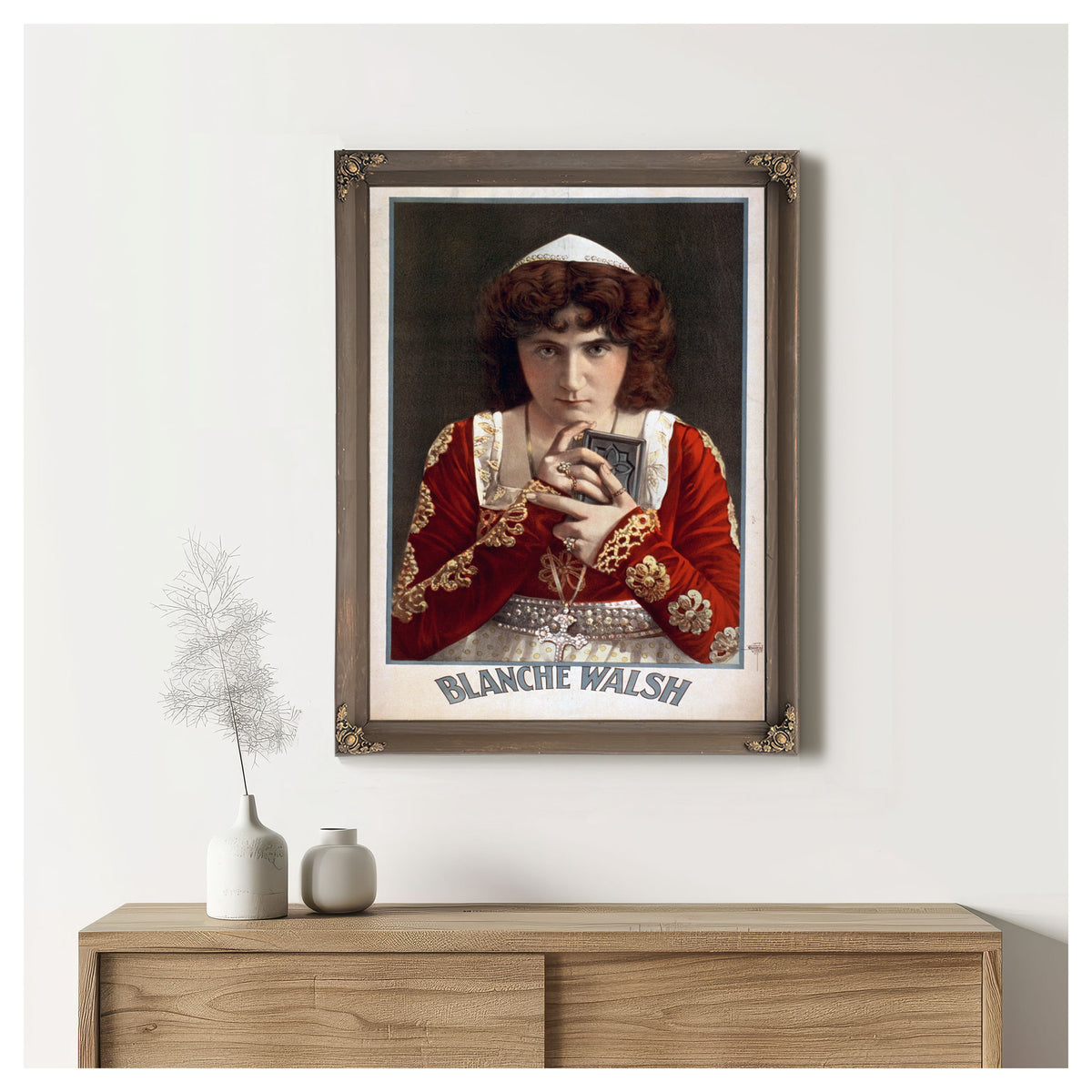Blanche Walsh By Vintage Circus Posters