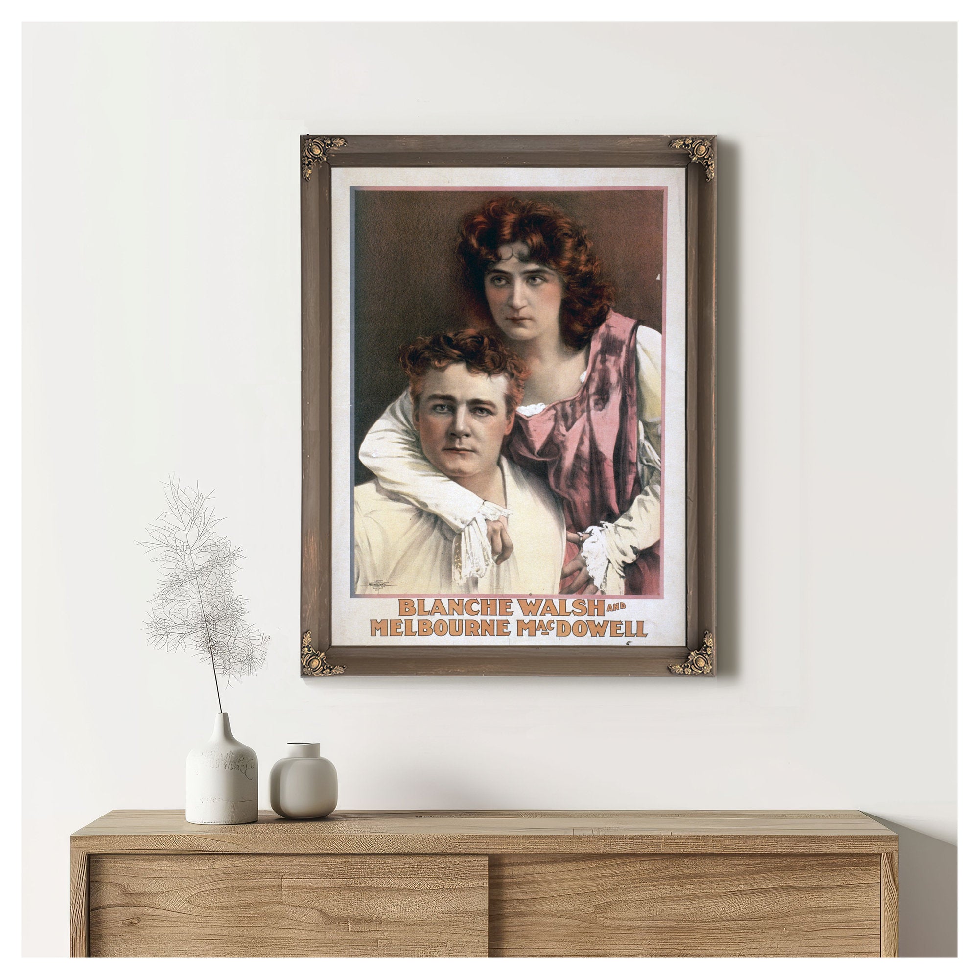 Blanche Walsh Melbourne Macdowell By Vintage Circus Posters