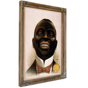 Bust Portrait Smiling African American By Vintage Circus Posters