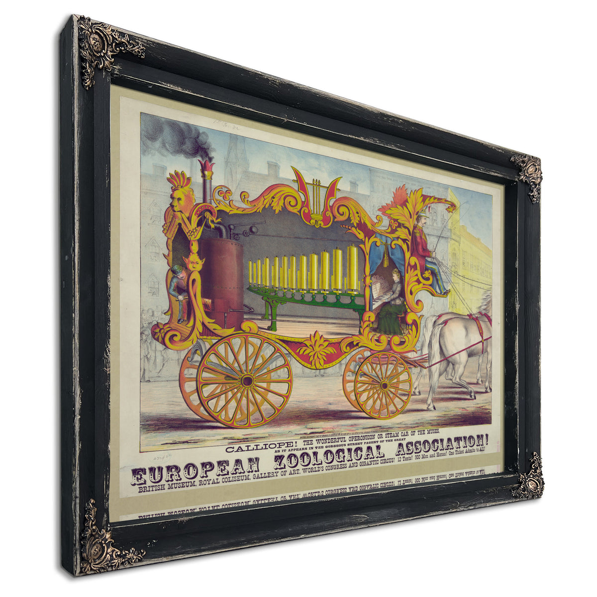 Calliope Wonderful Operonicon Or Steam By Circus Posters New